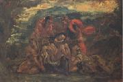 Eugene Delacroix Pieta (mk05) oil painting